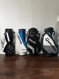 Various golf bags