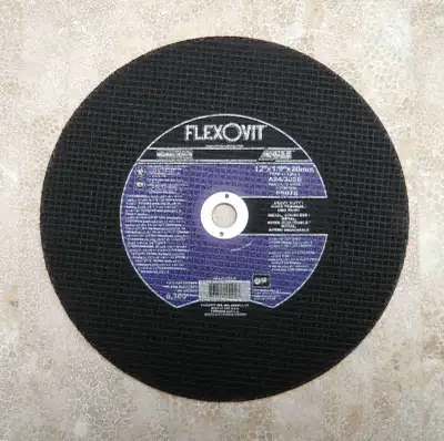 Flexovit 12" Heavy Duty Type 1 High Speed Cutoff Wheel (F5078), View more