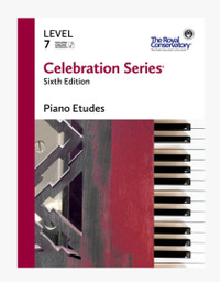 NEW RCM Piano Etudes Level 7 book