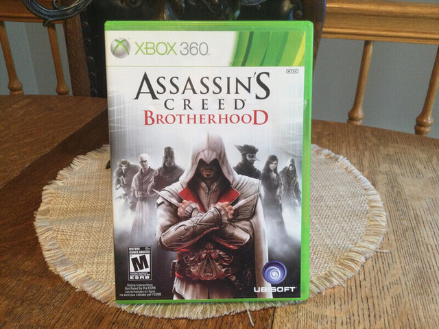 XBOX Assasin's Creed BROTHERHOOD jeu idée cadeau dans XBOX One  à Laval/Rive Nord