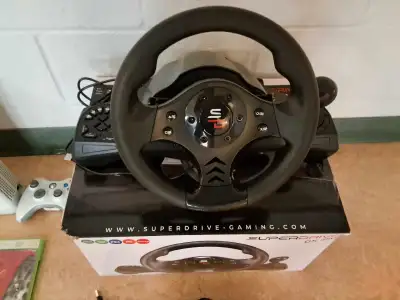 VOLANT POUR : PC,PS4,XBOX360, XBOX ONE, XBOX SÉRIE X/S,SWITCH, View more