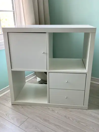White Open Display Shelf, View more