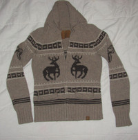 TNA Aritzia Wool Sweater - Size M Medium - Brown, Deer