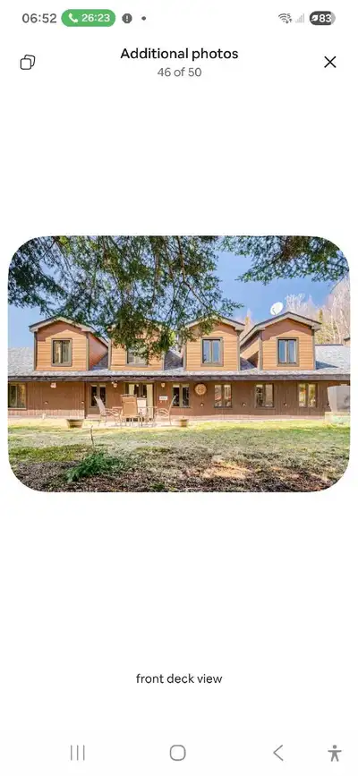 Spacious townhouse for rent fully equipped . Snow removal included amongst many other inclusions. Co...