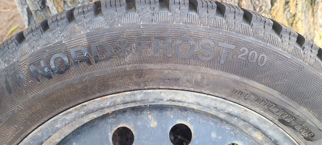 205/55/16 Nord Frost studded winter tire on rims in Tires & Rims in Kelowna - Image 2
