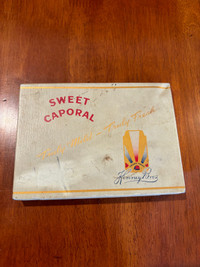 Vintage Sweet Caporal Cigarette Tin