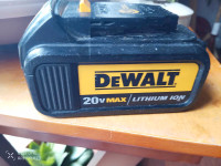 DeWalt spare battery and charger 