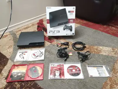  PS3 Console Deal – Clean, Boxed, Extras – , View more