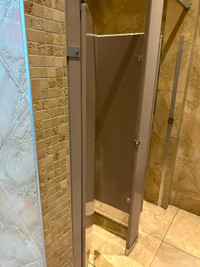 Free metal bathroom doors