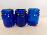 Antique Blue Glass Vick's bottles just $20 for all three!Appro