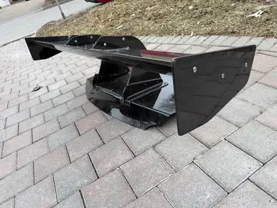 VARIS style SWAN Neck Carbon Fiber Rear Spoiler Length approx 71 inch Universal Should fit many cars...