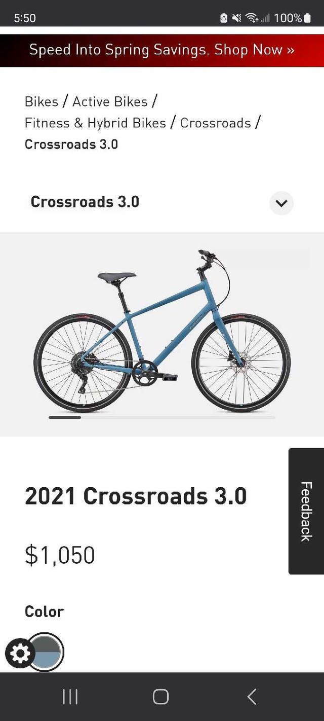 Lg 2021 Specialized Crossroads 3.0 in Cruiser, Commuter & Hybrid in Charlottetown - Image 4