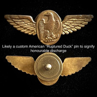 American Ruptured Duck Pin (Shipping Available)
