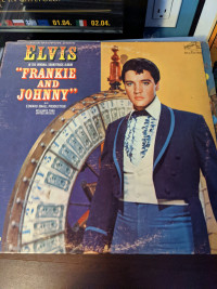 Elvis Presley - Frankie and Johnny vinyl LP record