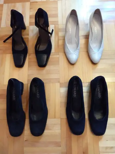 Souliers femme grandeur 6 a 6 1/2 en très bon état, View more