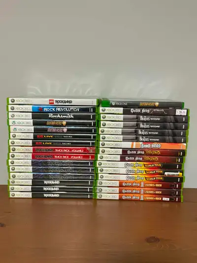 Many games, controllers and more. Each, and every console. Prices depend on the game, feel free to m...