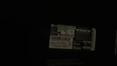 Title: LG 75″ 4K Smart TV – Model 75UP7300PUCPrice: $650 OBO, View more