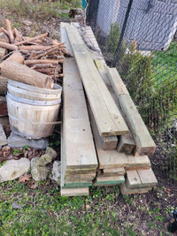 Pressure treated lumber 