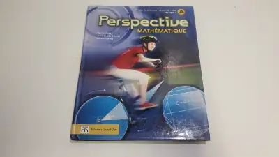 Perspective mathématique, 1er cycle secondaire Vol. 1 manuel A, View more
