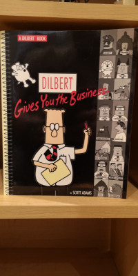 Dilbert comic  book