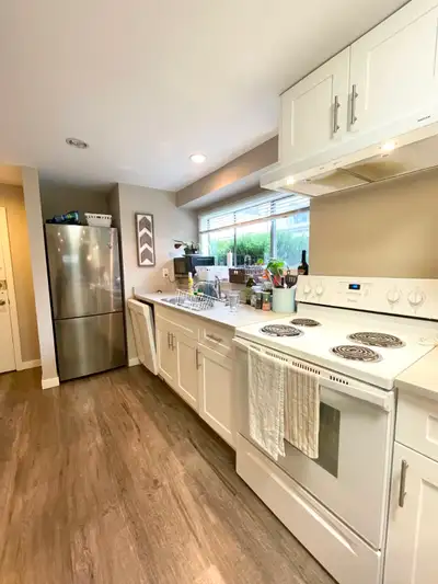 Description: Newly Renovated 3-bedroom, 1-bath garden view basement suite with private entrance and...