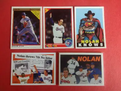 Lot of Nolan Ryan Baseball Cards, View more