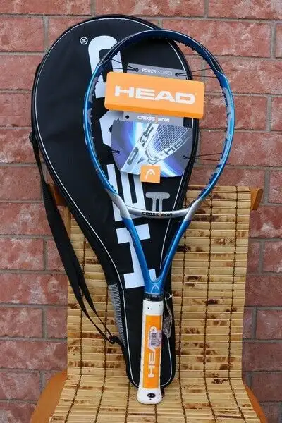 head cross bow tennis racquet racket grip size L4 or 4 ¼ head si, View more