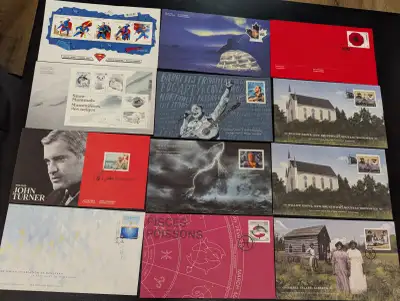 Canada Post - First Day of Issue: 23 envelopes and stamps. Only selling as 1 whole lot. Please see m...