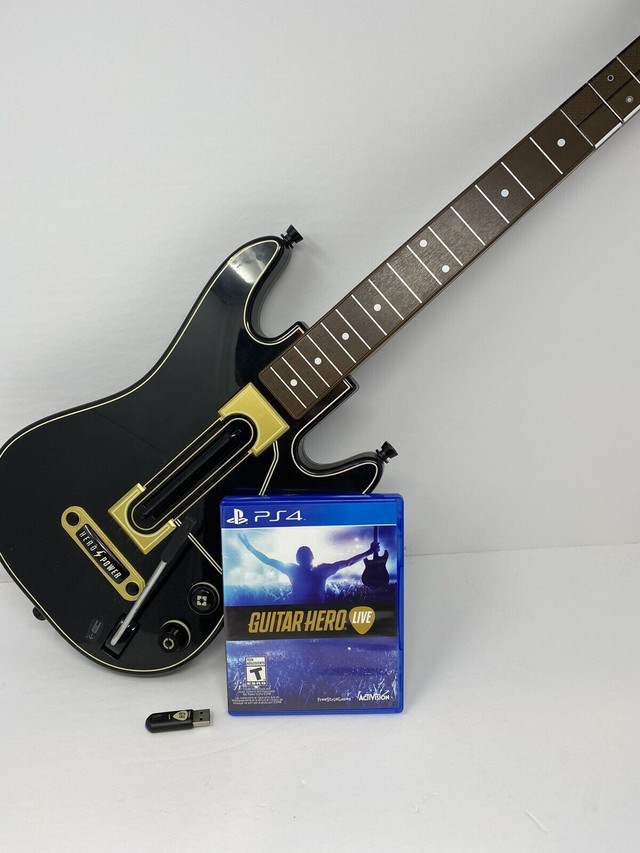PS4 / PS5 Guitar Hero Live Bundle - Guitar, Game and DONGLE, Sony  Playstation 5, Cambridge