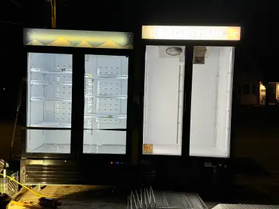 Equipment for the Foodservice Industries (brand) Two freezers, willing to sell individually, both wo...