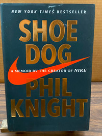 Business Book - Shoe Dog - Phil Knight (Nike founder)