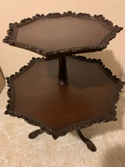 Beautiful Two Tier English Table , View more
