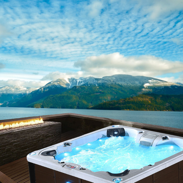 Huron - 46-Jet, 84" x 84" x 35" Hot Tub - Restored in Hot Tubs & Pools in Dartmouth