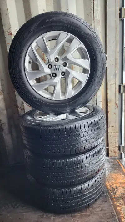 225/65 R17 Good Year All Season Tires Original Honda CRV Alloy Rims Bolt Pattern 5x114.3 Center Bore...