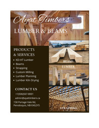 Lumber, Strapping, Square Beams, Tongue & Grove,