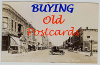 BUYING OLD POSTCARDS. Prior to 1930's