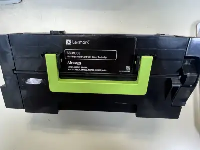 Empty Virgin Lexmark Used Toners  - Model 58D1U0E- for refill, View more