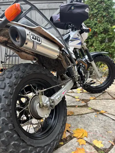 I'm selling a 2009 Yamaha TW 200 , a versatile dual-sport motorcycle known for its reliability and o...