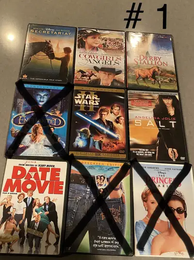 DVD Movies / Fitness DVDs, View more