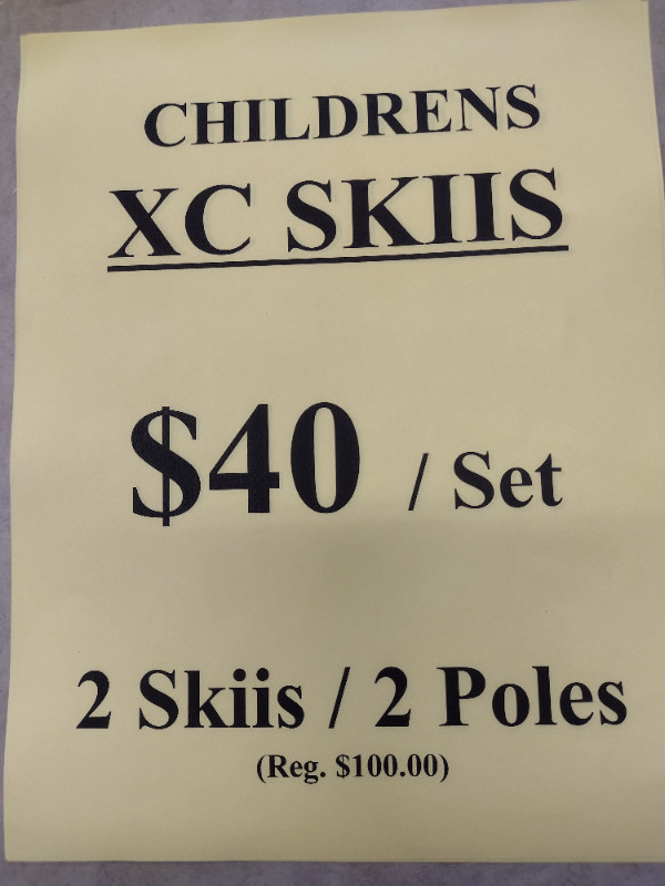 Summer Kids' 100 cm Cross Country SKI Sets in Water Sports in Kitchener / Waterloo - Image 2