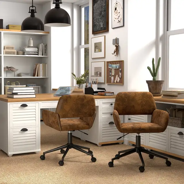 Ross Modern Upholstered Office Chair · Homy Casa Canada in Chairs & Recliners in Markham / York Region - Image 11