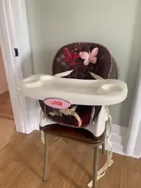 Fisher price high chair mocha butterfly