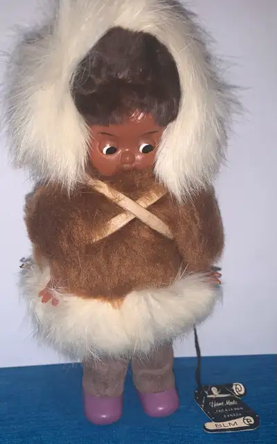 Vintage Eskimo Inuit Doll , View more