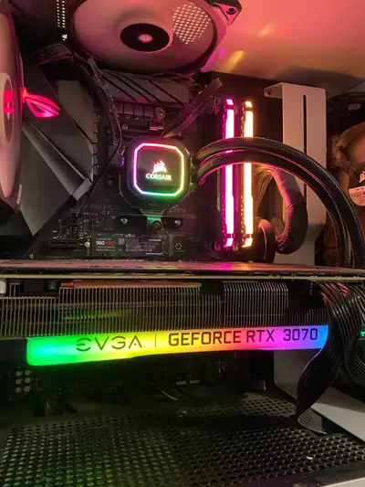 Gaming PC FTW3 Ultra RTX 3070 AMD Ryzen 7 5800X, View more