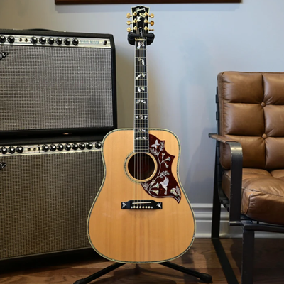 Gibson Hummbird Custom Koa Acoustic Guitar, View more