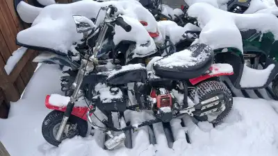 Runs, last used before winter, been sitting since. Fun for the kids. Pick up in Wallaceburg. $400 ju...