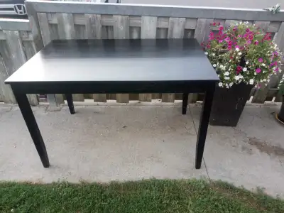 solid wooden dining table, View more