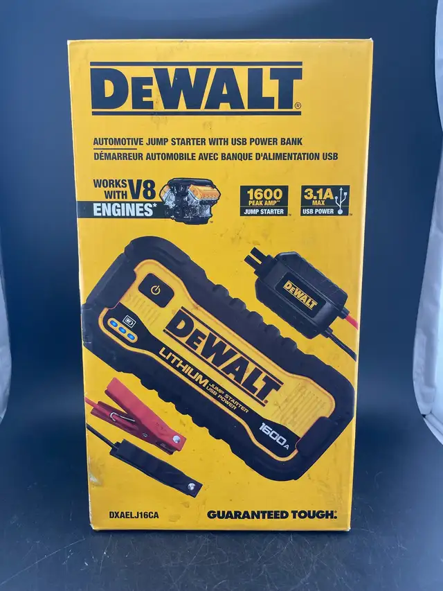 Dewalt DXAELJ16CA USB Power Bank Jump Starter | Other | City of Toronto ...