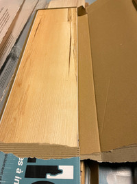Vinyl Flooring - MultiClic 7.1-in x 48-in x 5.7-mm Rustic Maple