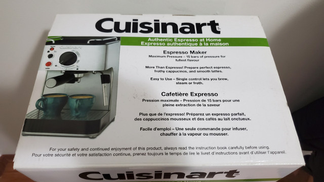Cuisinart Espresso Maker - New in Coffee Makers in Saskatoon - Image 3